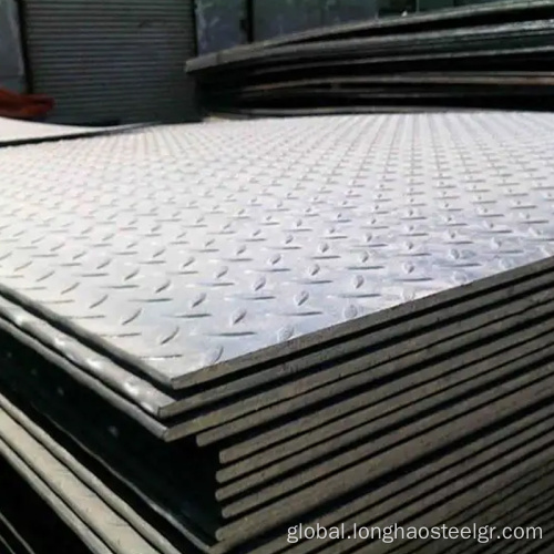 Q235/ Q345/Ss400/S275JR Carbon Steel Plate Carbon Steel Checkered plate Manufactory